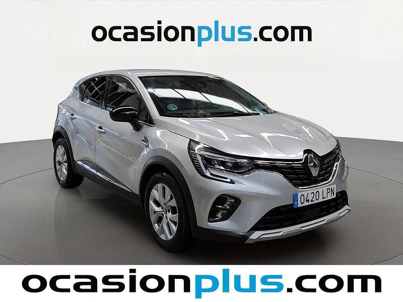 Usado Renault Captur Zen 91 CV (66 kW) 2021 Gris SUV