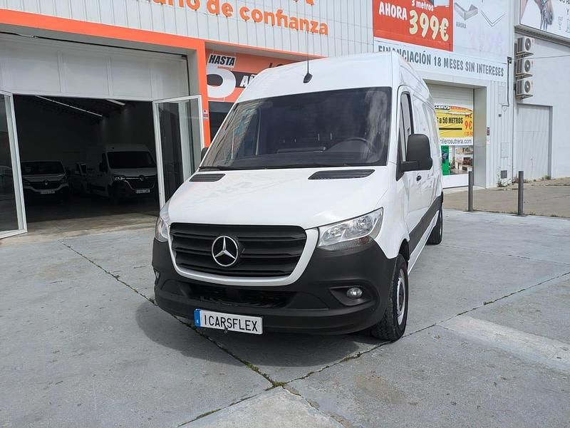 Blanco Usado 2020 Mercedes Sprinter Van | 18.490 € (Buen precio) - Imagen 1/4