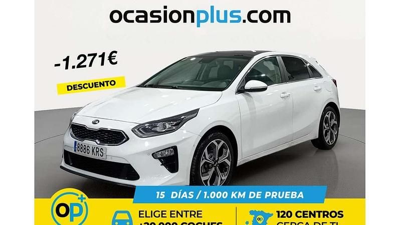 Usado Kia Ceed Launch Edition 136 CV (100 kW) 2018 Blanco Utilitario