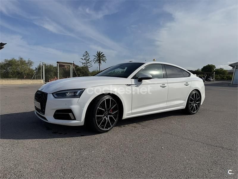 Blanco Usado 2017 Audi A5 Sportback Advanced Plus Utilitario | 26.000 € (Buen precio) - Imagen 1/4