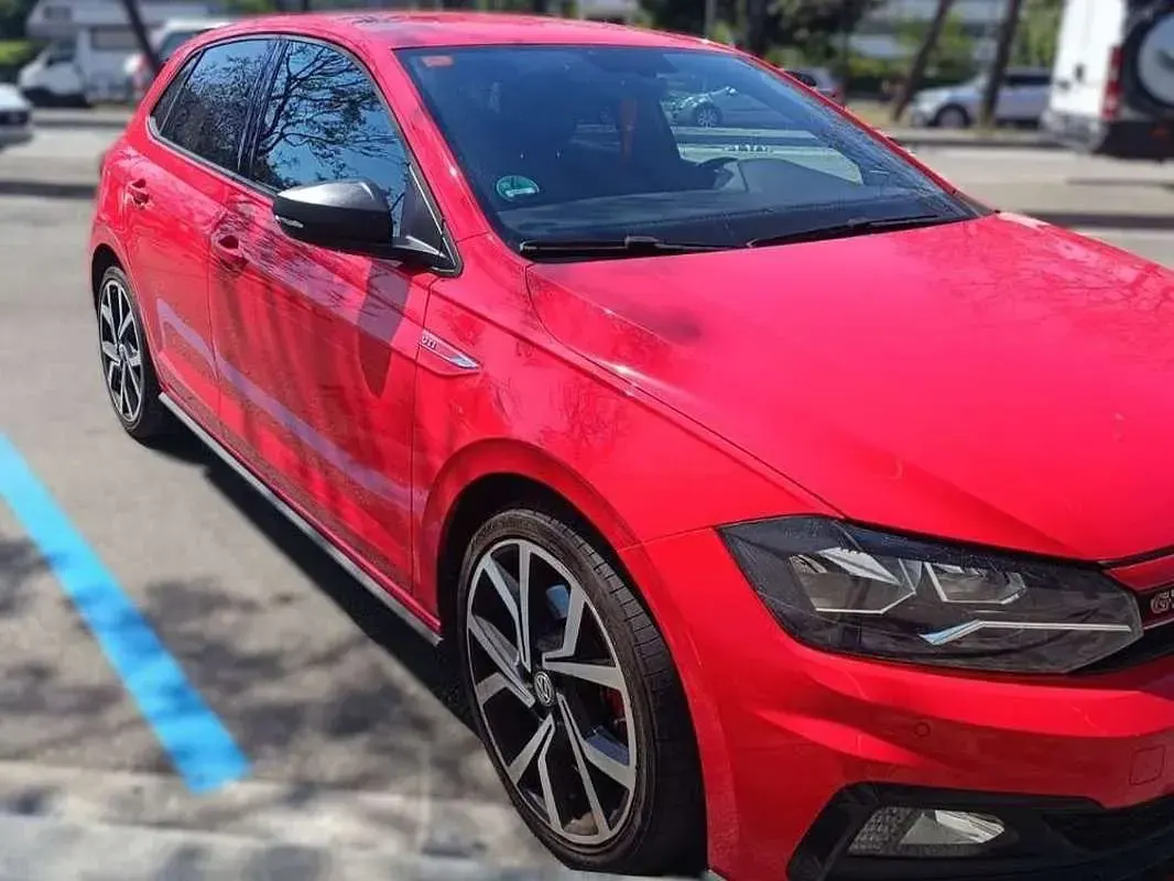 Usado VW Polo GTI 200 CV (147 kW) 2019 Rojo Utilitario