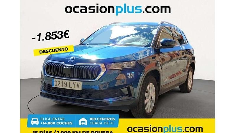 Azul Usado 2022 Skoda Karoq Ambition SUV | 18.537 € (Buen precio) - Imagen 1/4