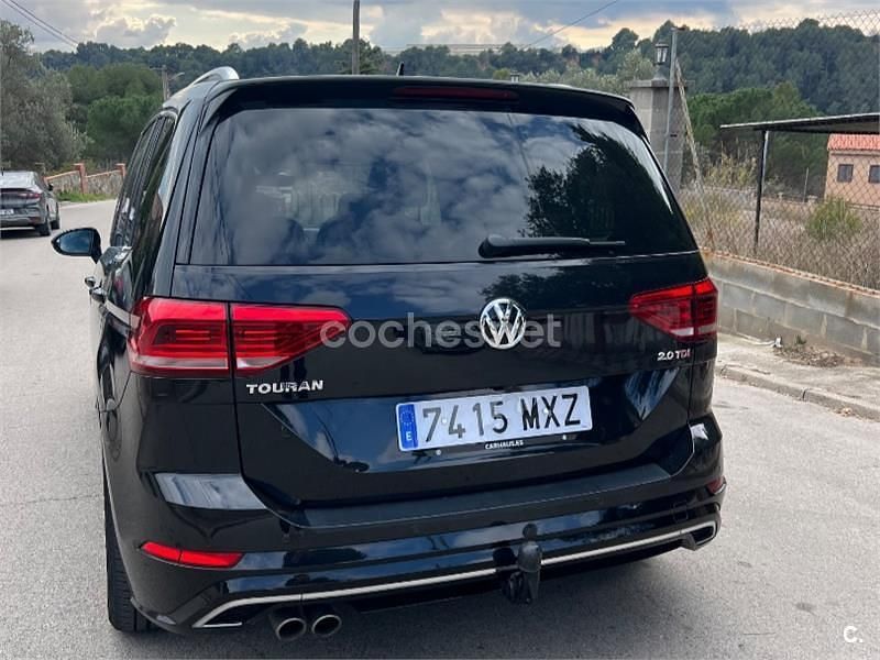 Usado VW Touran Sportline 190 CV (139 kW) 2019 Azul Monovolumen