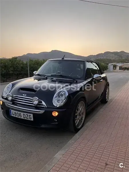 Usado Mini Cooper S Cabriolet 170 CV (125 kW) 2006 Negro Descapotable