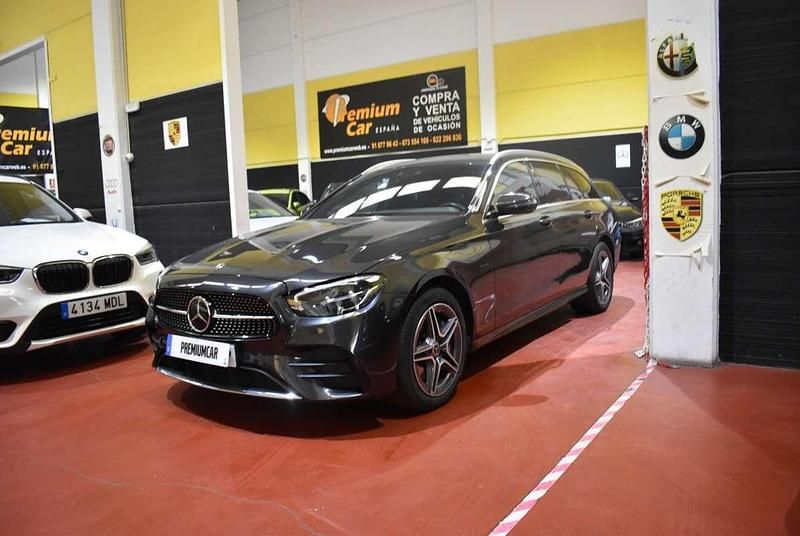 Negro Usado 2021 Mercedes E300 Familiar | 30.990 € (Buen precio) - Imagen 1/4