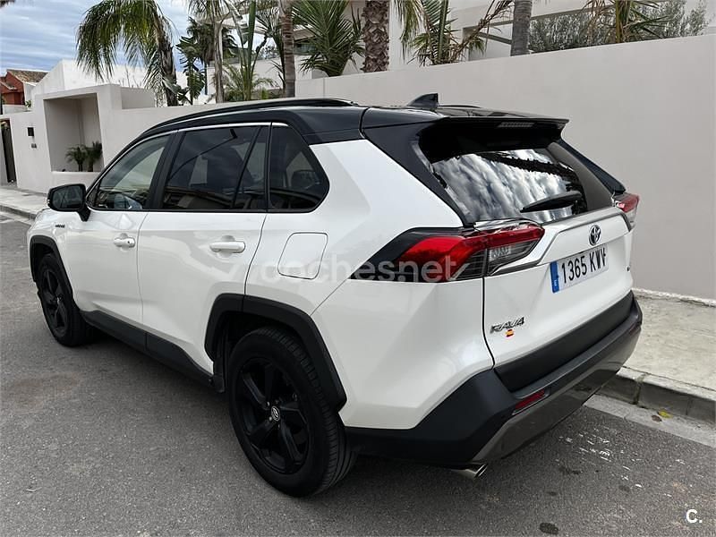 Usado Toyota RAV4 Hybrid 222 CV (163 kW) 2019 Blanco SUV
