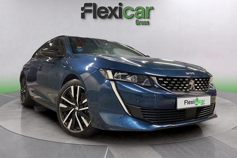 Usado Peugeot 508 SW GT 225 CV (165 kW) 2021 Azul Familiar