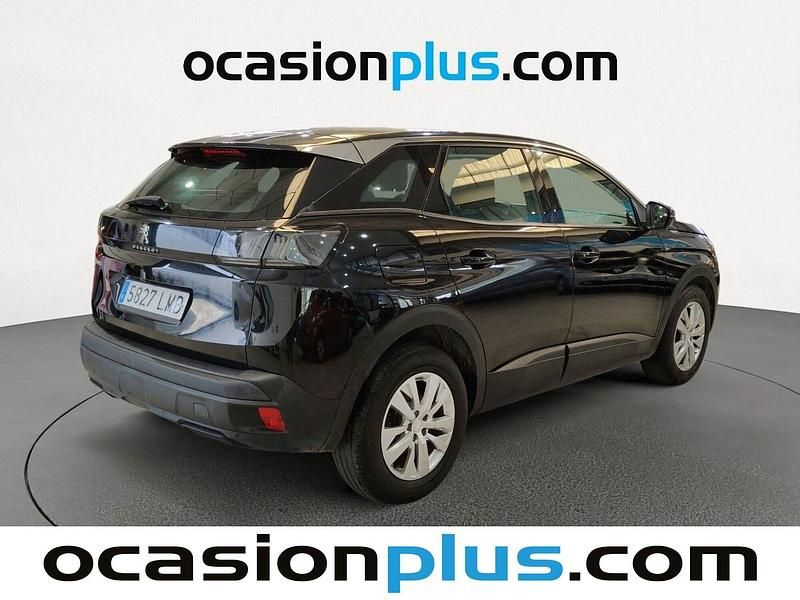 Usado Peugeot 3008 Active 130 CV (95 kW) 2020 Negro SUV