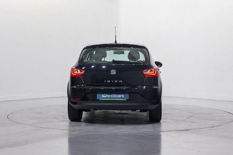 Usado Seat Ibiza Style 75 CV (55 kW) 2016 Negro Berlina