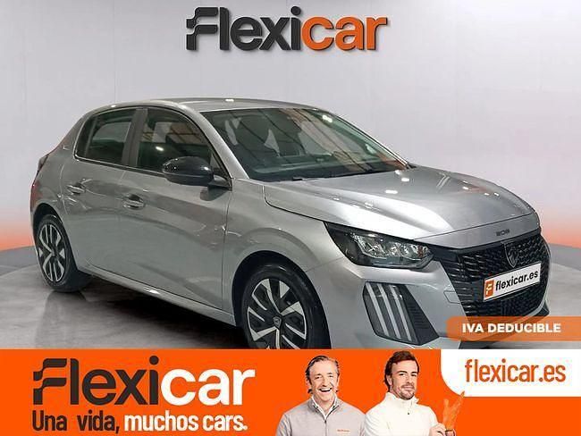 Usado Peugeot 208 Active 100 CV (73 kW) 2024 Gris Utilitario