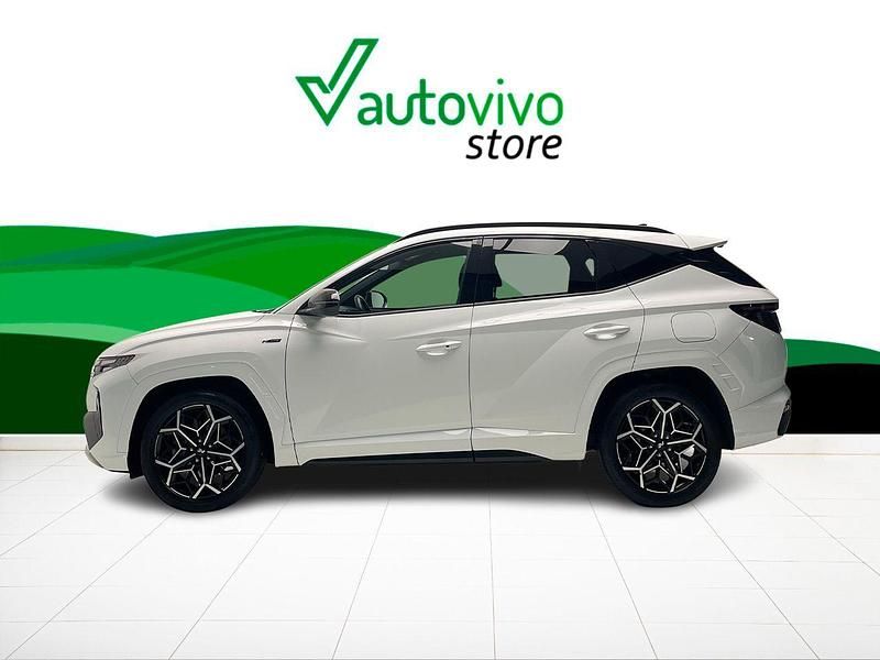 Usado Hyundai Tucson N Line 150 CV (110 kW) 2021 Blanco SUV