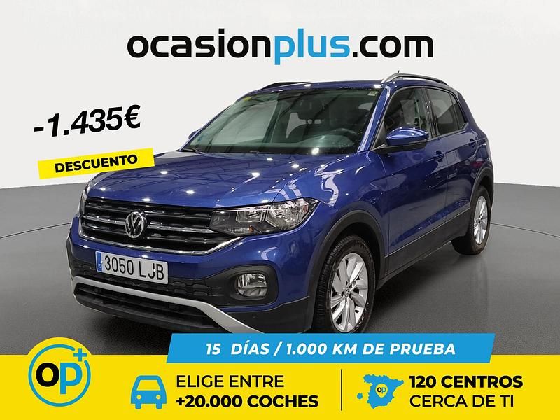 Azul Usado 2020 VW T-Cross Advance SUV | 15.790 € (Precio justo) - Imagen 1/4