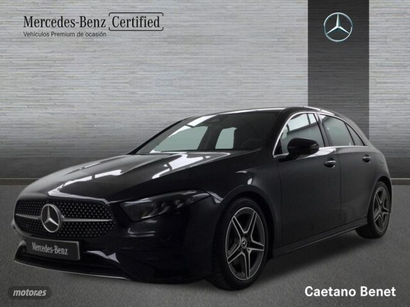 Negro Usado 2024 Mercedes A200 AMG line | 35.900 € (Precio justo) - Imagen 1/4