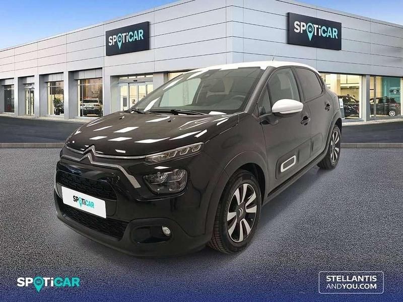 Negro Usado 2023 Citroën C3 PureTech Utilitario | 12.900 € (Precio justo) - Imagen 1/4