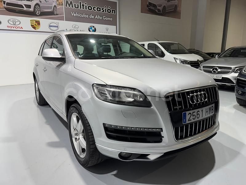 Usado Audi Q7 Ambition 245 CV (180 kW) 2014 Gris / plata SUV
