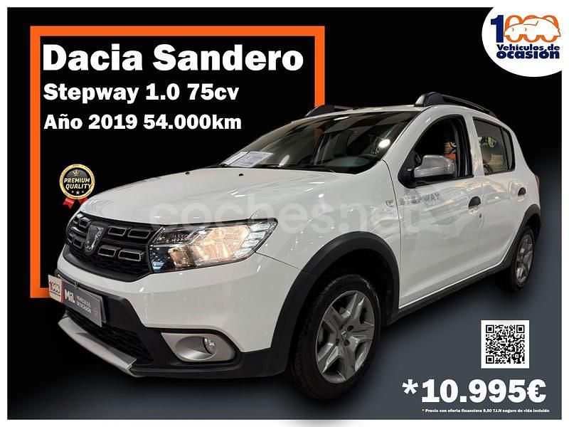 Blanco Usado 2019 Dacia Sandero Essentiel Utilitario | 11.995 € (Caro) - Imagen 1/4