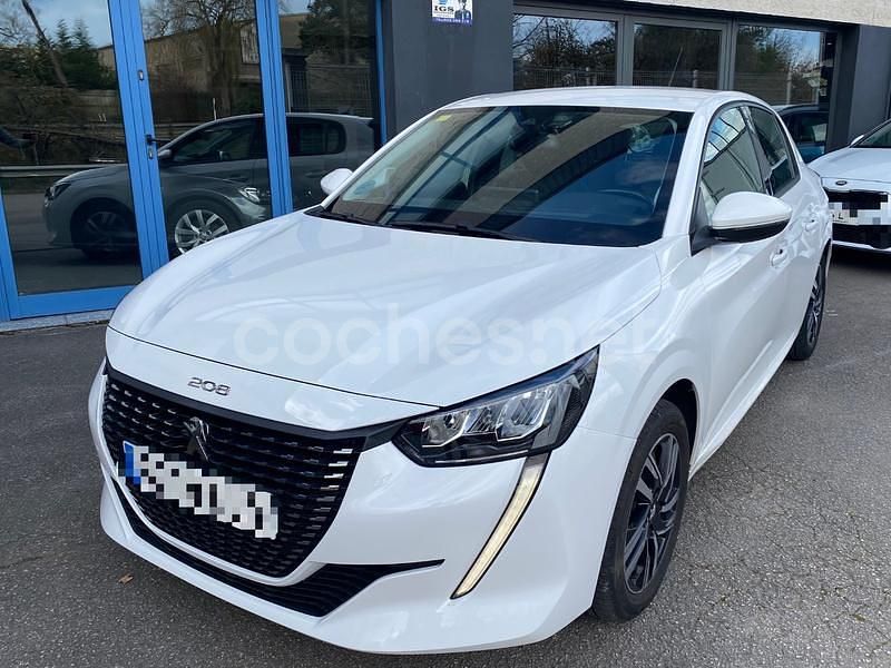Usado Peugeot 208 Business-Line 100 CV (73 kW) 2020 Blanco Utilitario
