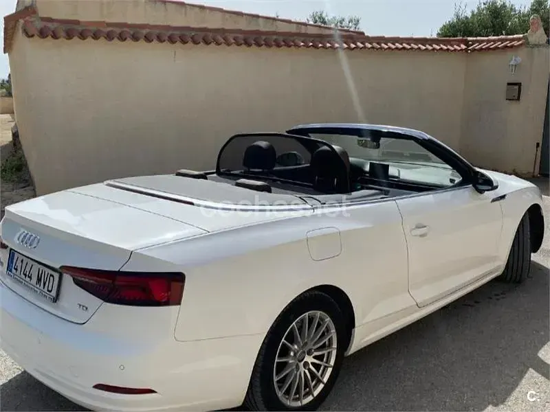 Usado Audi A5 Cabriolet 190 CV (139 kW) 2017 Blanco Descapotable