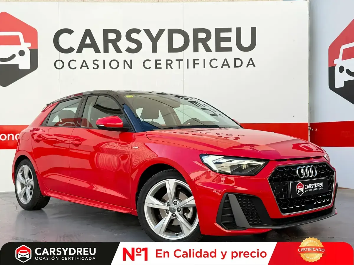 Usado Audi A1 Sportback S-Line 116 CV (85 kW) 2020 Rojo Utilitario