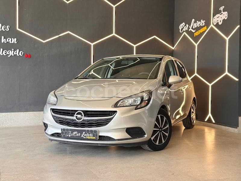 Usado Opel Corsa Expression 75 CV (55 kW) 2016 Gris / plata Berlina