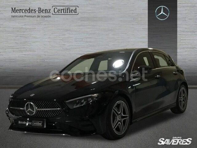 Negro Usado 2024 Mercedes A180 Berlina | 32.900 € (Precio justo) - Imagen 1/4