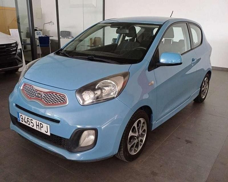 Usado Kia Picanto 69 CV (50 kW) 2013 Azul Utilitario