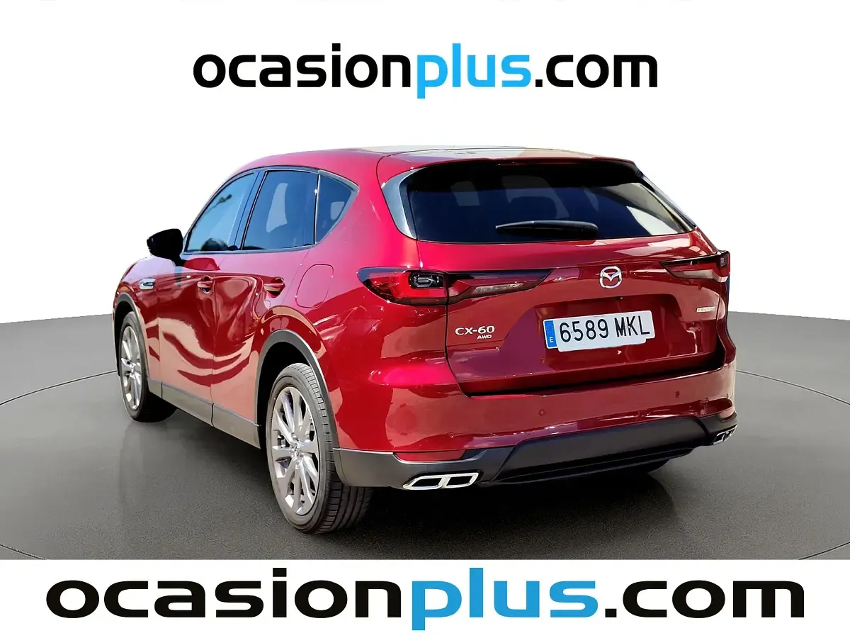 Usado Mazda CX-60 Exclusive-Line 328 CV (241 kW) 2023 Rojo SUV