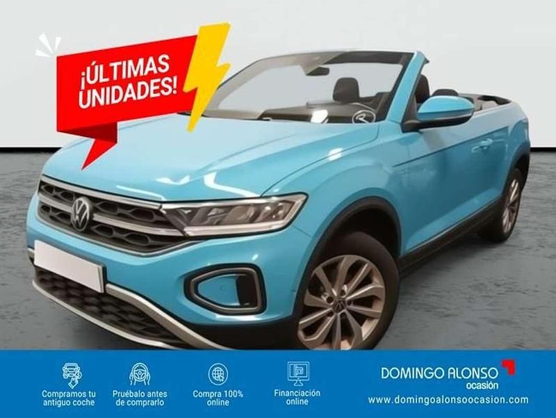 Usado VW T-Roc 110 CV (80 kW) 2023 Azul SUV