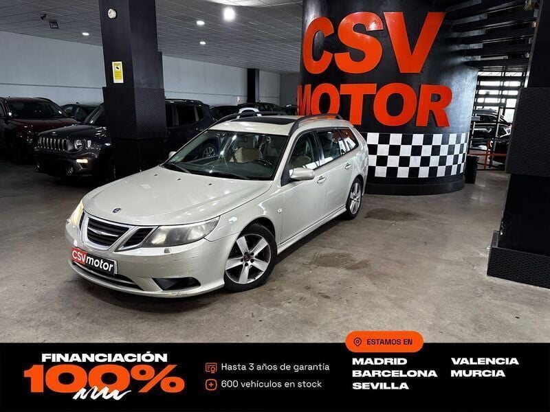 Marrón Usado 2008 Saab 9-3 Linear Utilitario | 3350 € (Super precio) - Imagen 1/4