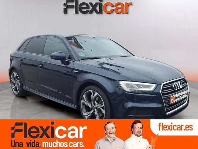 Usado Audi A3 150 CV (110 kW) 2019 Azul Berlina