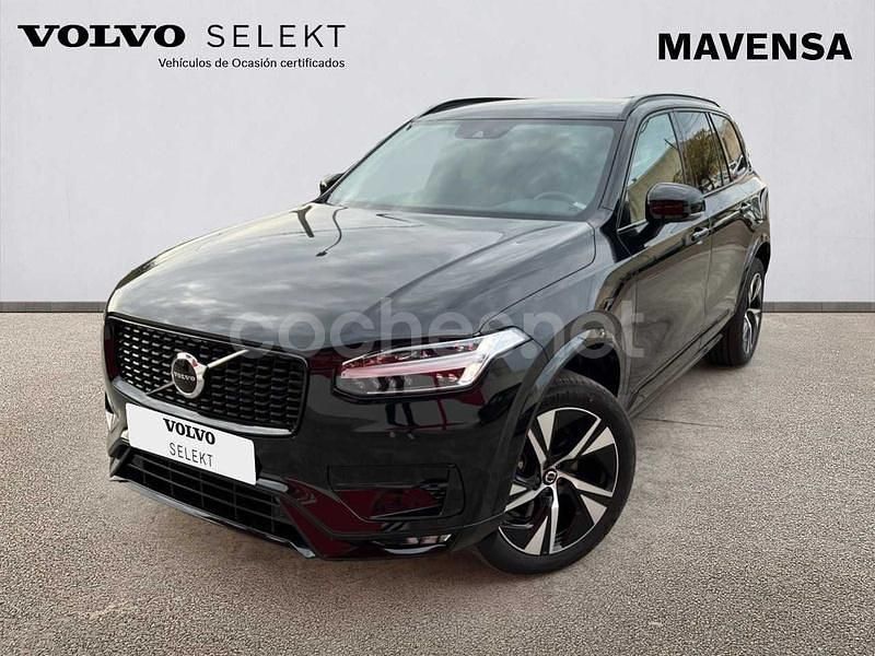 Negro Usado 2022 Volvo XC90 R-Design SUV | 68.900 € - Imagen 1/4