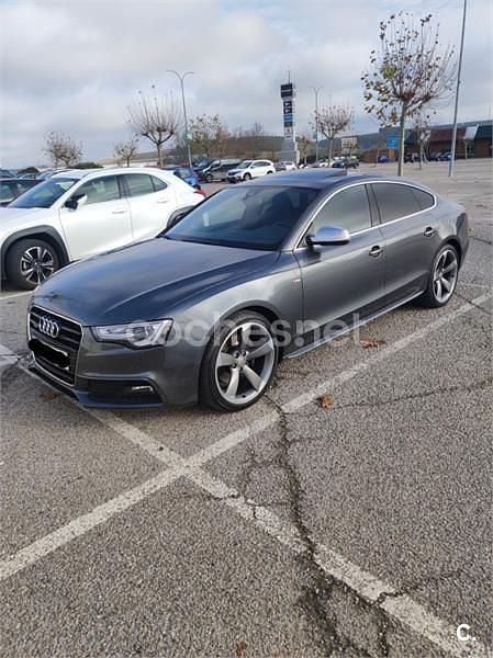 Gris / plata Usado 2012 Audi A5 Sportback S-Line Utilitario | 23.200 € - Imagen 1/4
