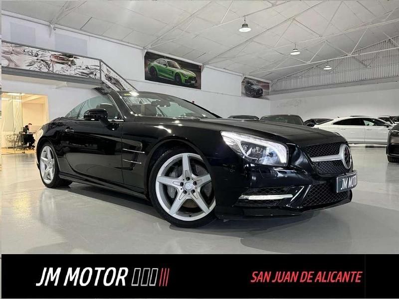 Usado Mercedes SL500 435 CV (319 kW) 2012 Negro Coupe