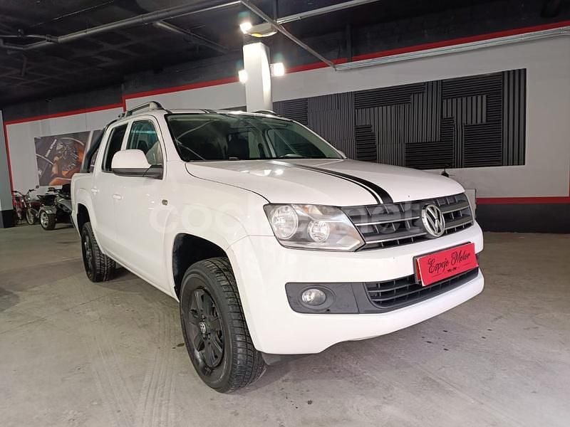 Blanco Usado 2014 VW Amarok Recogida | 13.999 € (Precio justo) - Imagen 1/4