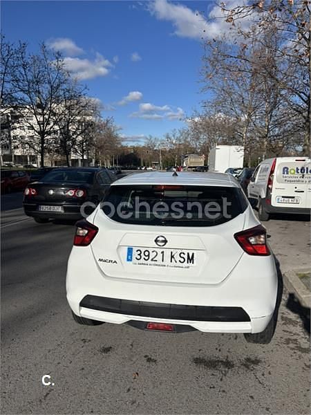 Usado Nissan Micra Acenta 100 CV (73 kW) 2018 Blanco Berlina