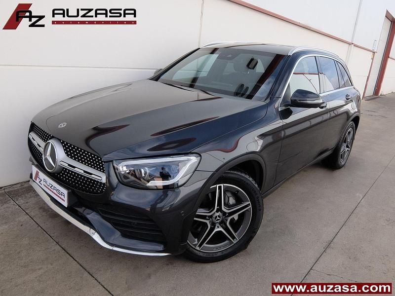 Usado Mercedes GLC220 194 CV (142 kW) 2021 Gris / plata Coupe