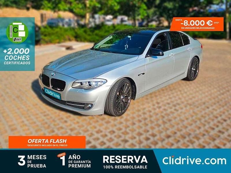 Gris Usado 2010 BMW 528 Berlina | 15.190 € - Imagen 1/3