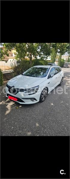 Blanco Usado 2017 Renault Mégane GrandTour GT Familiar | 14.800 € (Un poco caro) - Imagen 1/4