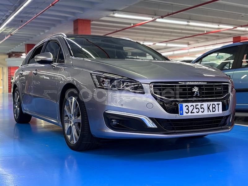 Gris / plata Usado 2017 Peugeot 508 GT-line Familiar | 13.500 € (Precio justo) - Imagen 1/4