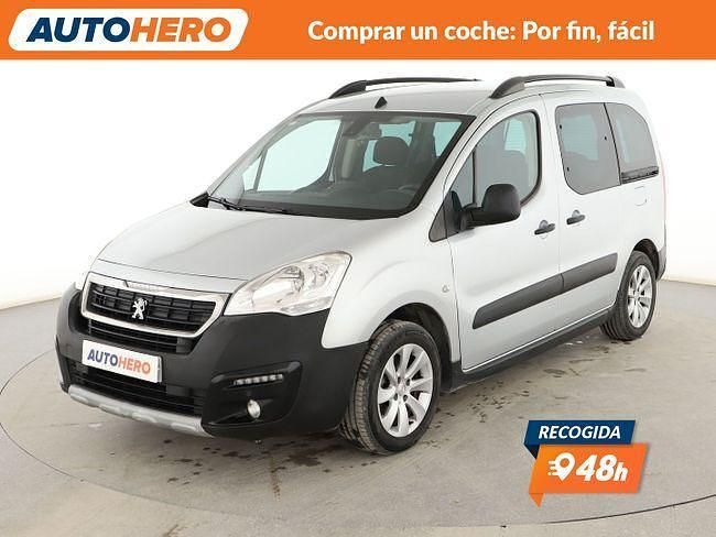 Usado Peugeot Partner Outdoor 100 CV (73 kW) 2017 Gris Monovolumen