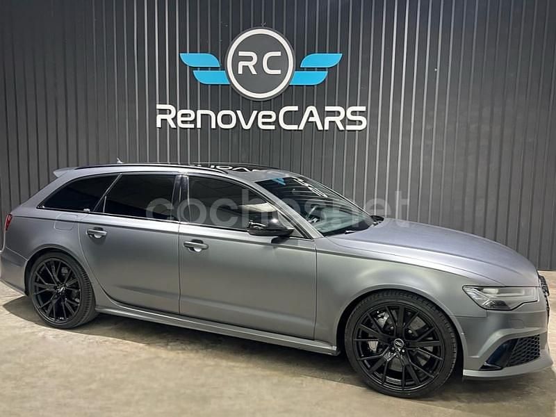 Gris / plata Usado 2018 Audi RS6 Familiar | 59.990 € (Buen precio) - Imagen 1/4