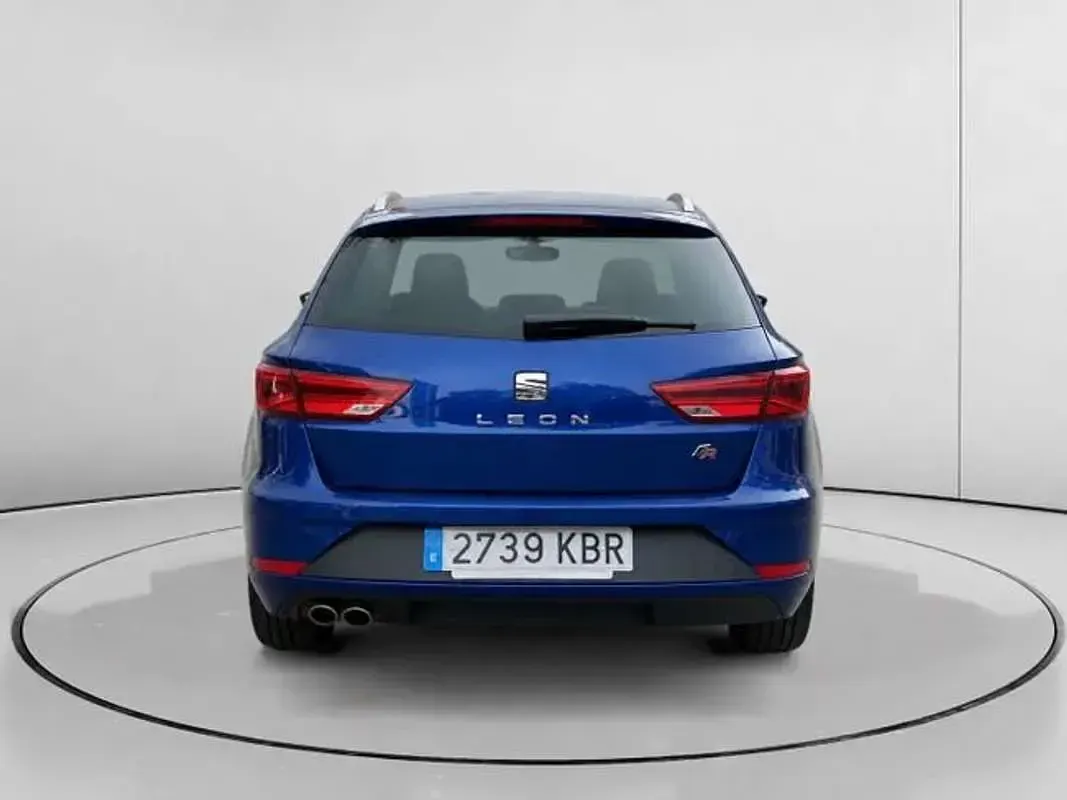 Usado Seat Leon ST FR 150 CV (110 kW) 2017 Azul Familiar
