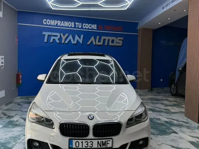 Usado BMW 220 190 CV (139 kW) 2015 Blanco Familiar