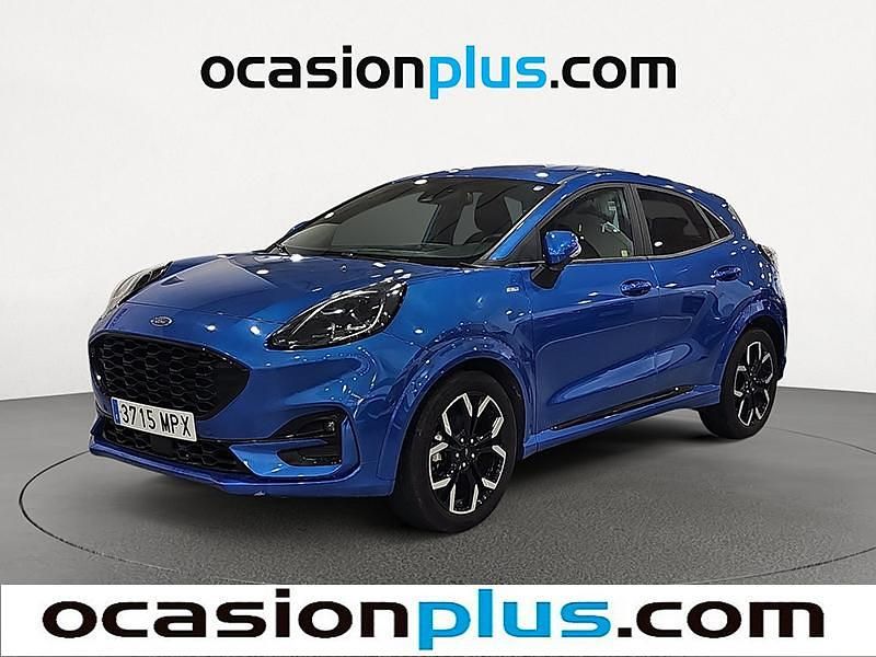 Azul Usado 2024 Ford Puma Gen-E ST-Line X SUV | 19.557 € - Imagen 1/4