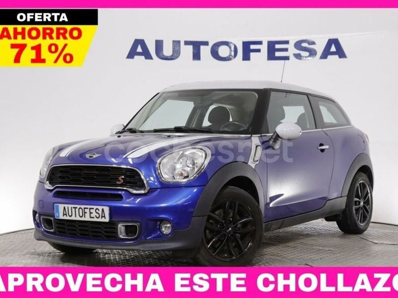 Azul Usado 2014 Mini Cooper S Paceman SUV | 10.650 € - Imagen 1/4
