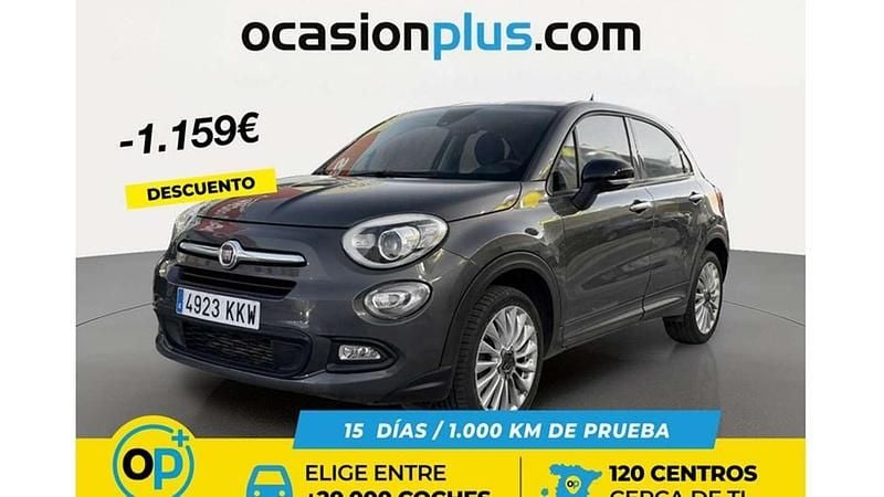 Usado Fiat 500X Lounge 120 CV (88 kW) 2018 Gris SUV