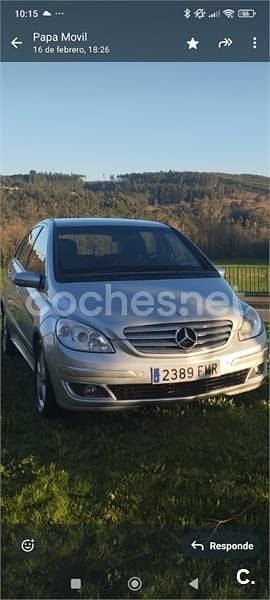 Gris / plata Usado 2007 Mercedes B200 Monovolumen | 3000 € (Buen precio) - Imagen 1/4