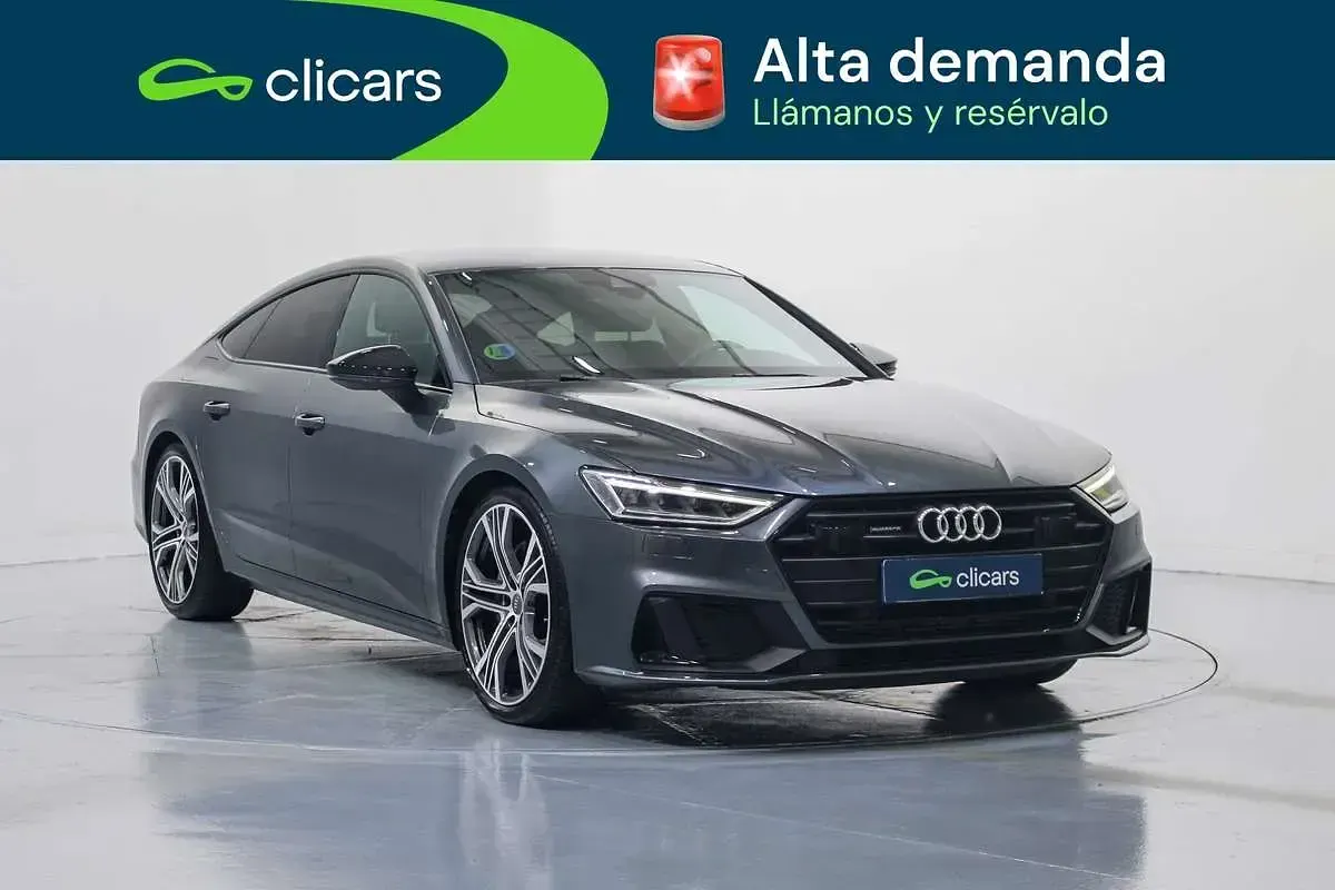 Usado Audi A7 Sportback 286 CV (210 kW) 2020 Gris Utilitario