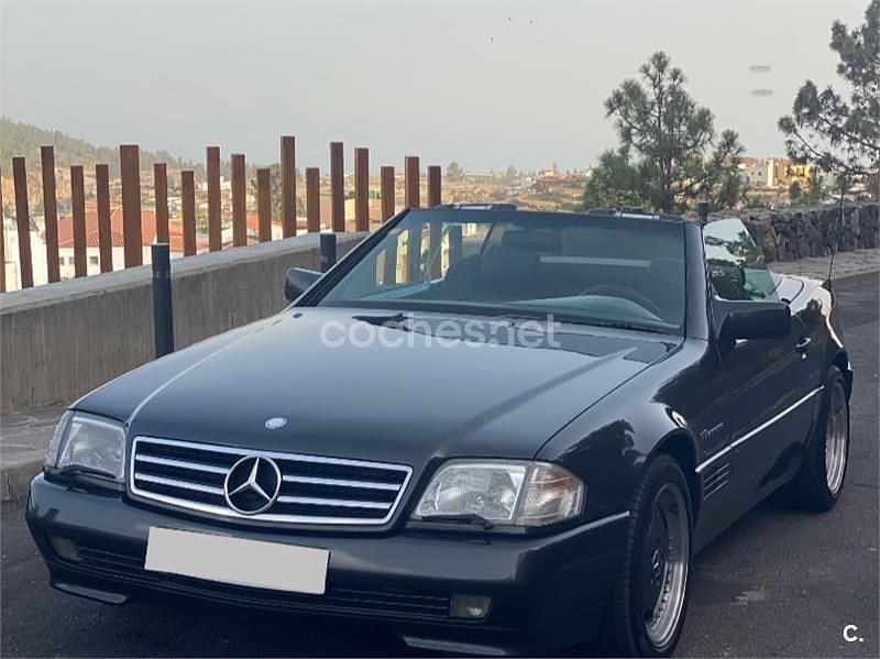 Usado Mercedes SL500 320 CV (235 kW) 1995 Negro Descapotable