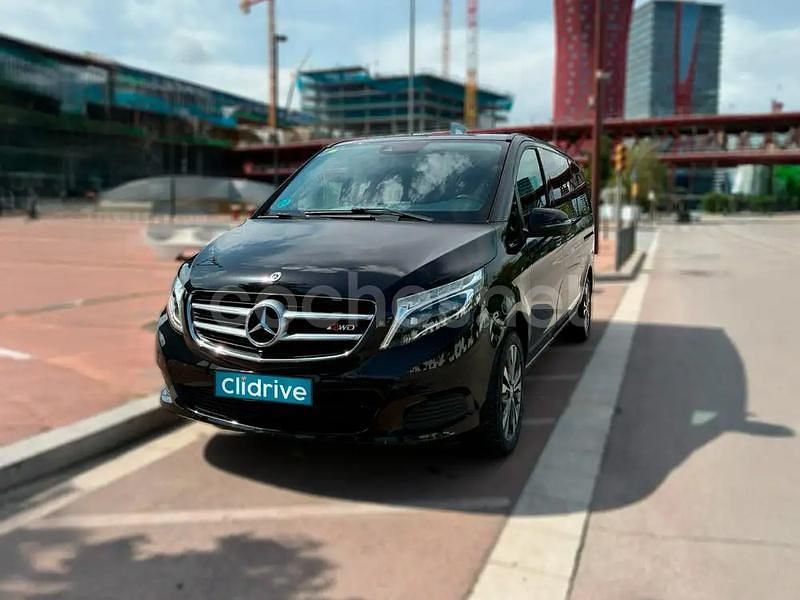 Usado Mercedes V250 Avantgarde 204 CV (150 kW) 2018 Negro Monovolumen